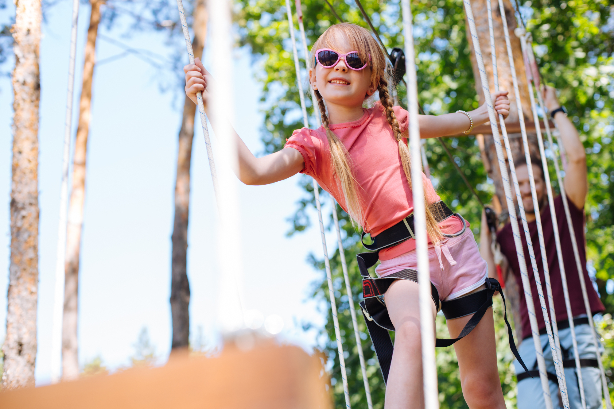 Adrenalin park je bila zelo zabavna aktivnost